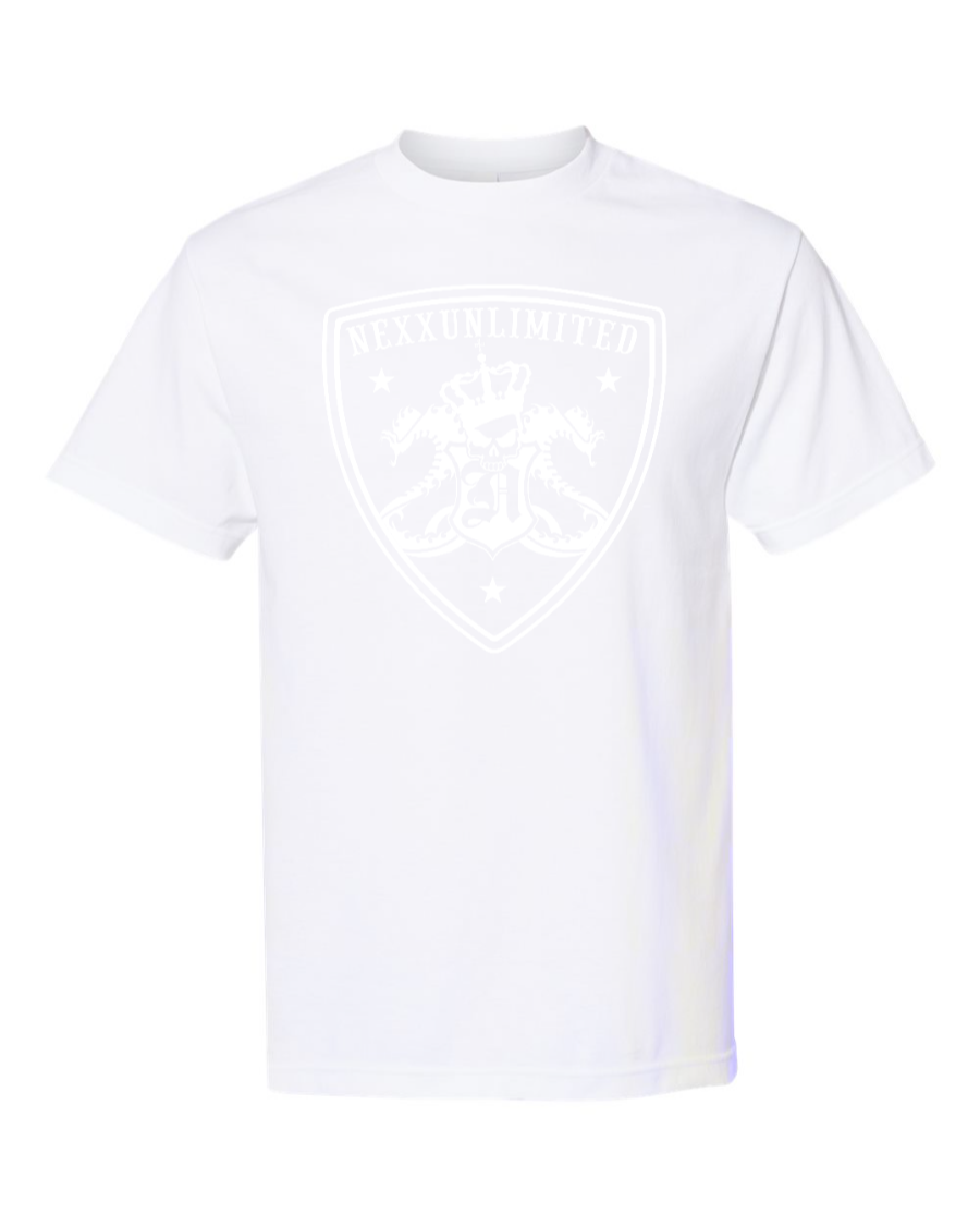 Short Sleeve T-shirt - NEXXUNLIMITED Crest (Heavyweight Cotton Tee:1301)