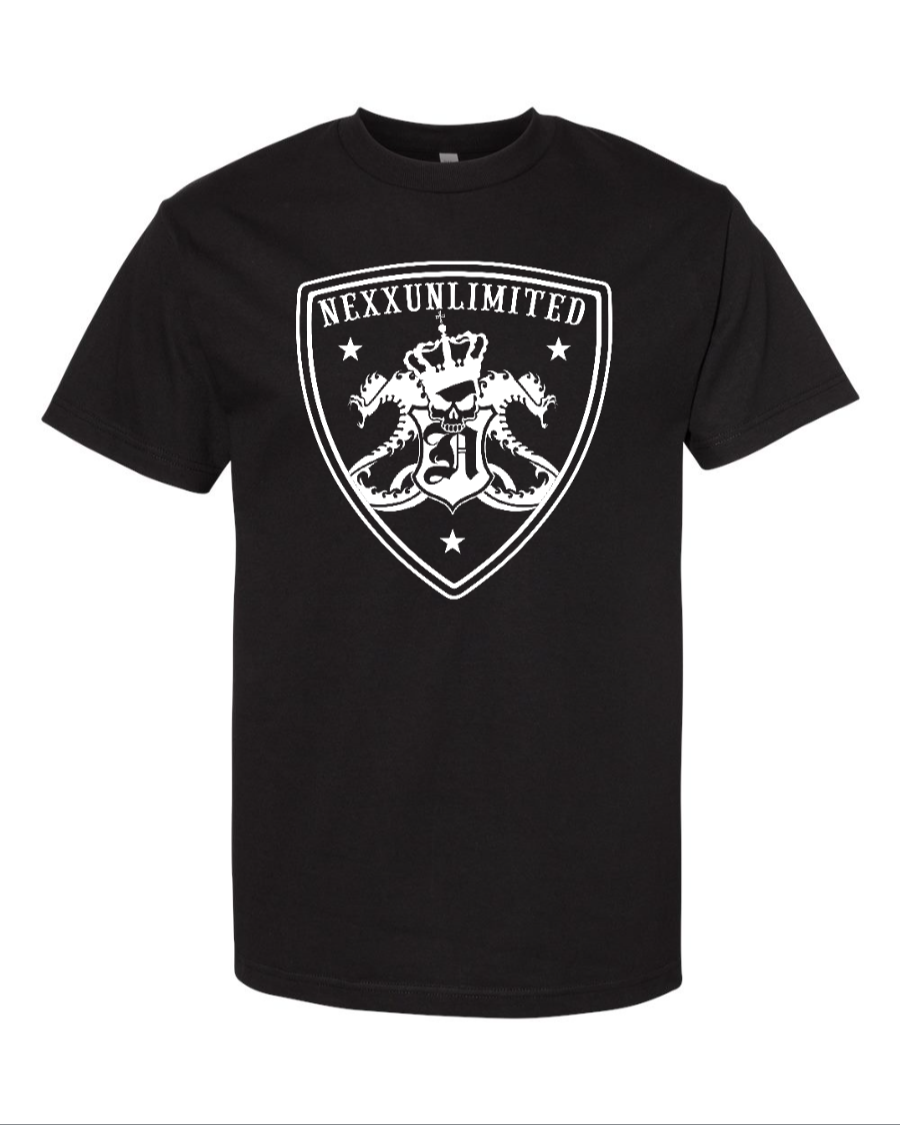 Short Sleeve T-shirt - NEXXUNLIMITED Crest (Heavyweight Cotton Tee:1301)