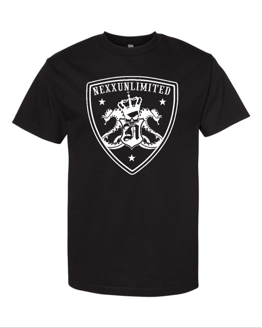 Short Sleeve T-shirt - NEXXUNLIMITED Crest (Heavyweight Cotton Tee:1301)