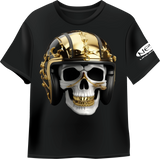 NEXX Gold Helmet Skull Cotton Tee