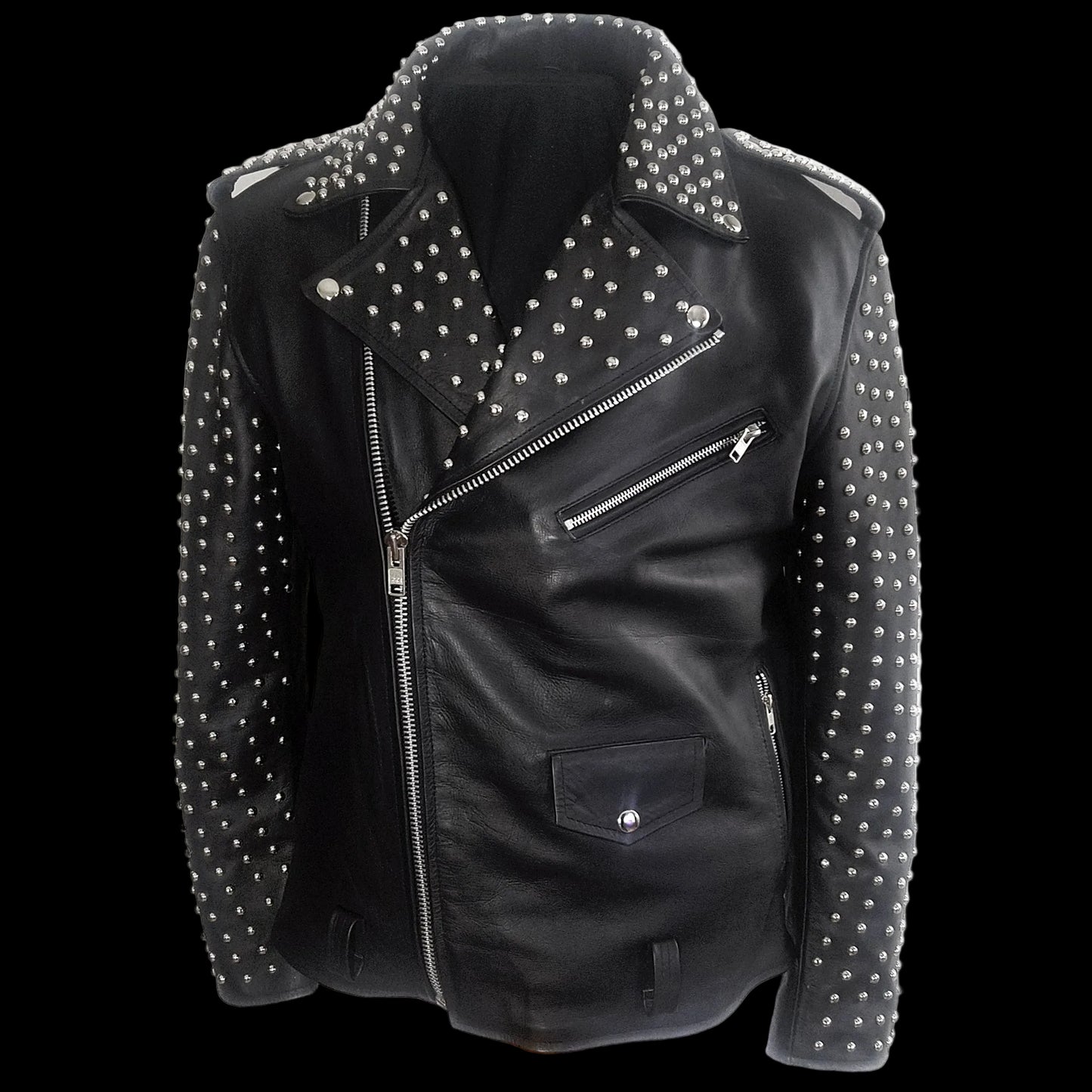 Skull Game Studded Jacket