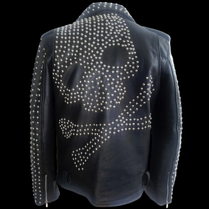 Skull Game Studded Jacket