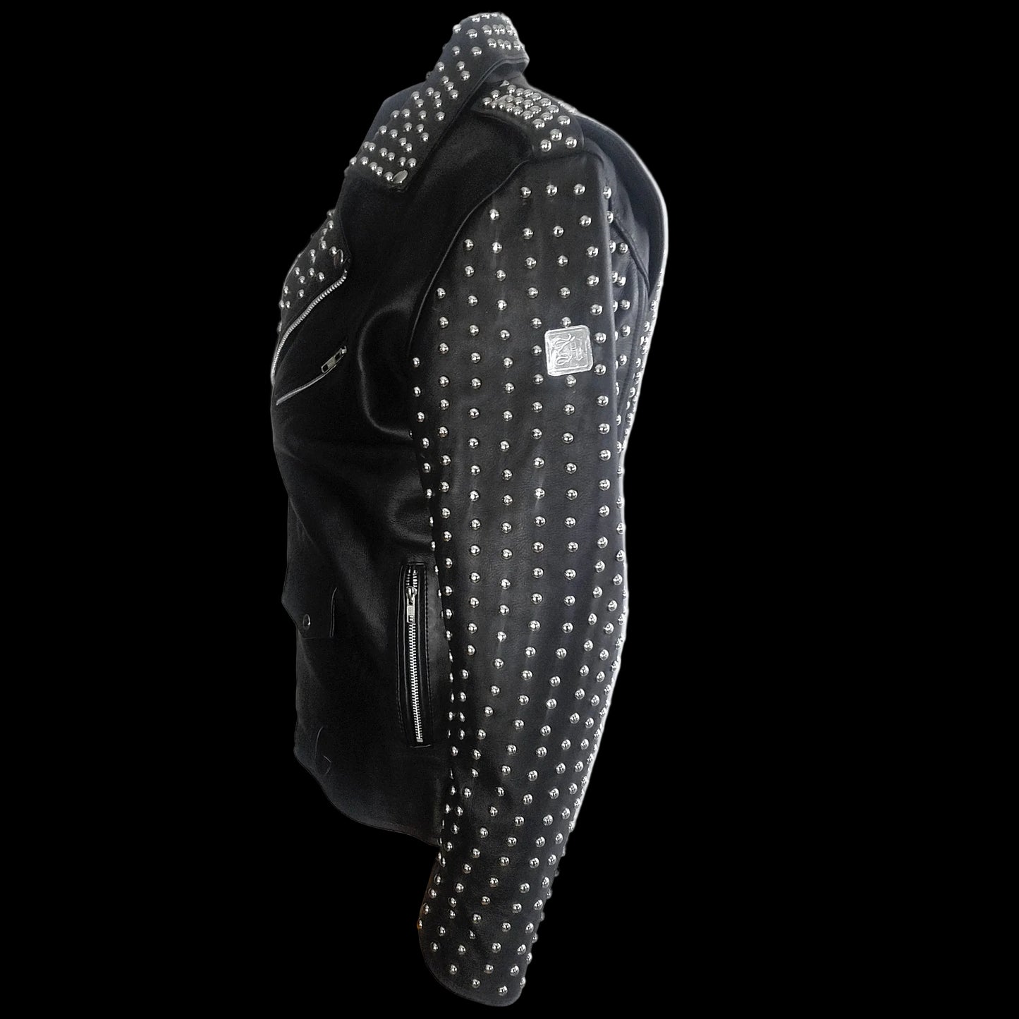 Skull Game Studded Jacket