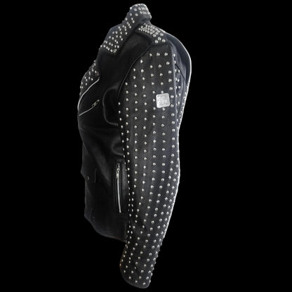 Skull Game Studded Jacket