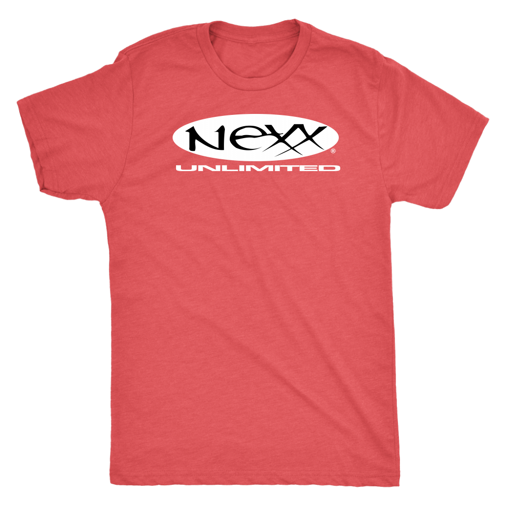 Next Level Mens Triblend - NEXX logo white