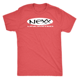 Next Level Mens Triblend - NEXX logo white