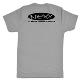 Next Level Mens Triblend - NEXX UNLIMITED logo black