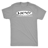 Next Level Mens Triblend - NEXX logo white